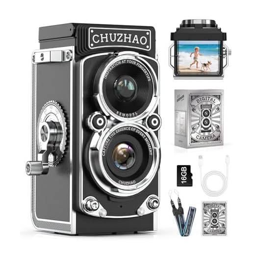 CHUZHAO Portable Retro Digital Camera