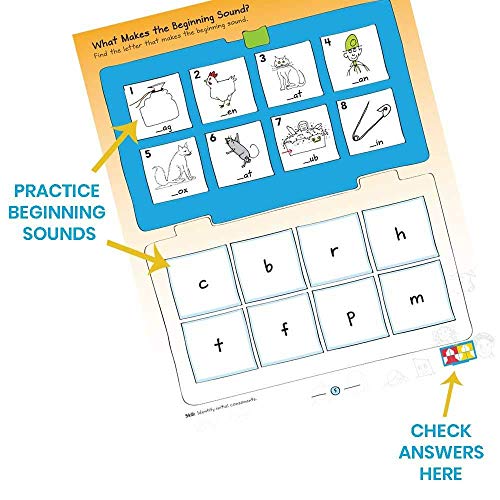 Hand2Mind Learn To Read With Bob Books & Versatiles Advancing Beginner Set, Early Reader Books, Phonemic Awareness Workbook, Kindergarten Phonics Learning Activities, Science Of Reading #TOP3