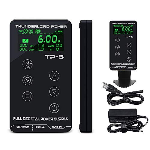 Tattoo Power Supply - BIOMASER Touch Screen Tattoo Power Supply Machine Digital LCD