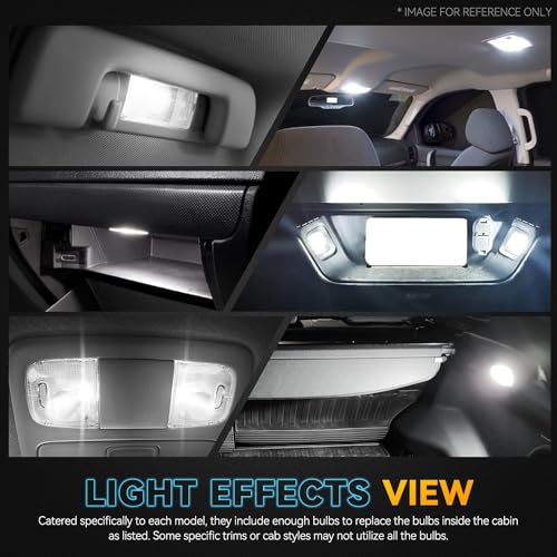 Kit de 7 Bombillas LED 12V 5500K Interior Auto Dynasty miniatura 5