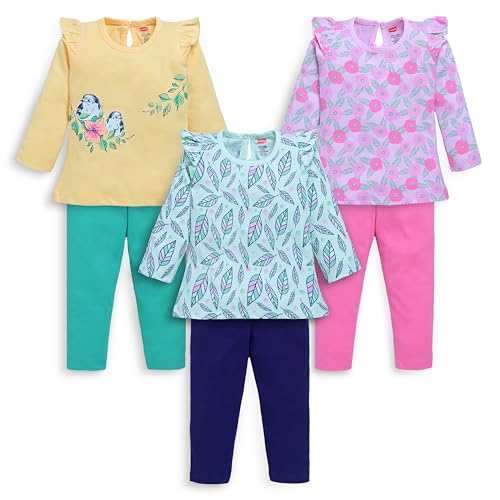 Image of LuvLap Baby-Girls F /S Girls Top & Pyjama Set