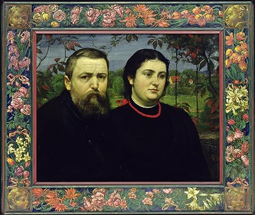 L'artiste avec sa femme Bonicella poster toile Hans Thoma pour sublimer votre chambre
