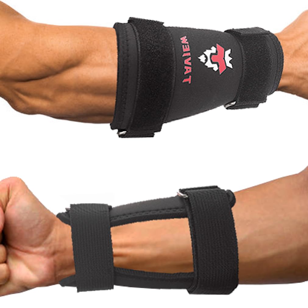 Sporttrend 24® Kettlebell Wrist Guard Set, Black, Forearm Protection, Wrist Protection