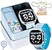 Cinnamoroll Kids Watch – LED Display, Square Case, Adjustable Plastic Strap, Collectible Tin – Perfect for Girls Who Love Cute Characters