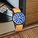 Imagen de SAPPHERO Reloj para hombre: reloj de cuarzo analógico con correa de cuero