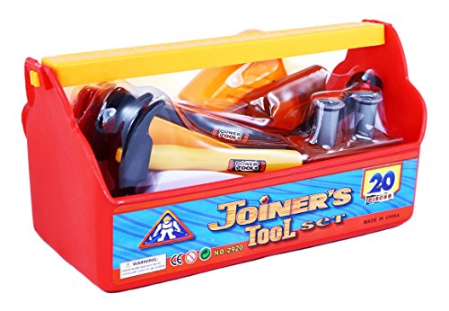 Preisvergleich Produktbild Rappa Toller Werkzeugkoffer Spielwerkzeug mit vielen Werkzeugen bestückt