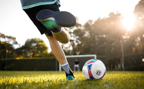 Uubemm Sports Soccer Balls Set With Pump And Gift Carry Bag For Beginners,Children,Youth Teen,Adults,Size 5,4,Or 3,Training Practice Ball For Indoor Outdoor Game,Deflated (5, Style B, Pack Of 2) #TOP6