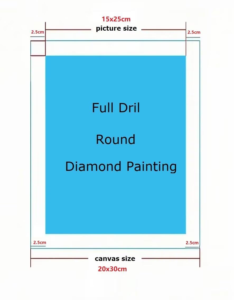 Feelive 5D Diamantschilderij – Luipaard Landschap – DIY Complete Set – Ronde Strass – 30x40 Cm – Voor Volwassenen En Kinderen – Wanddecoratie Thuis