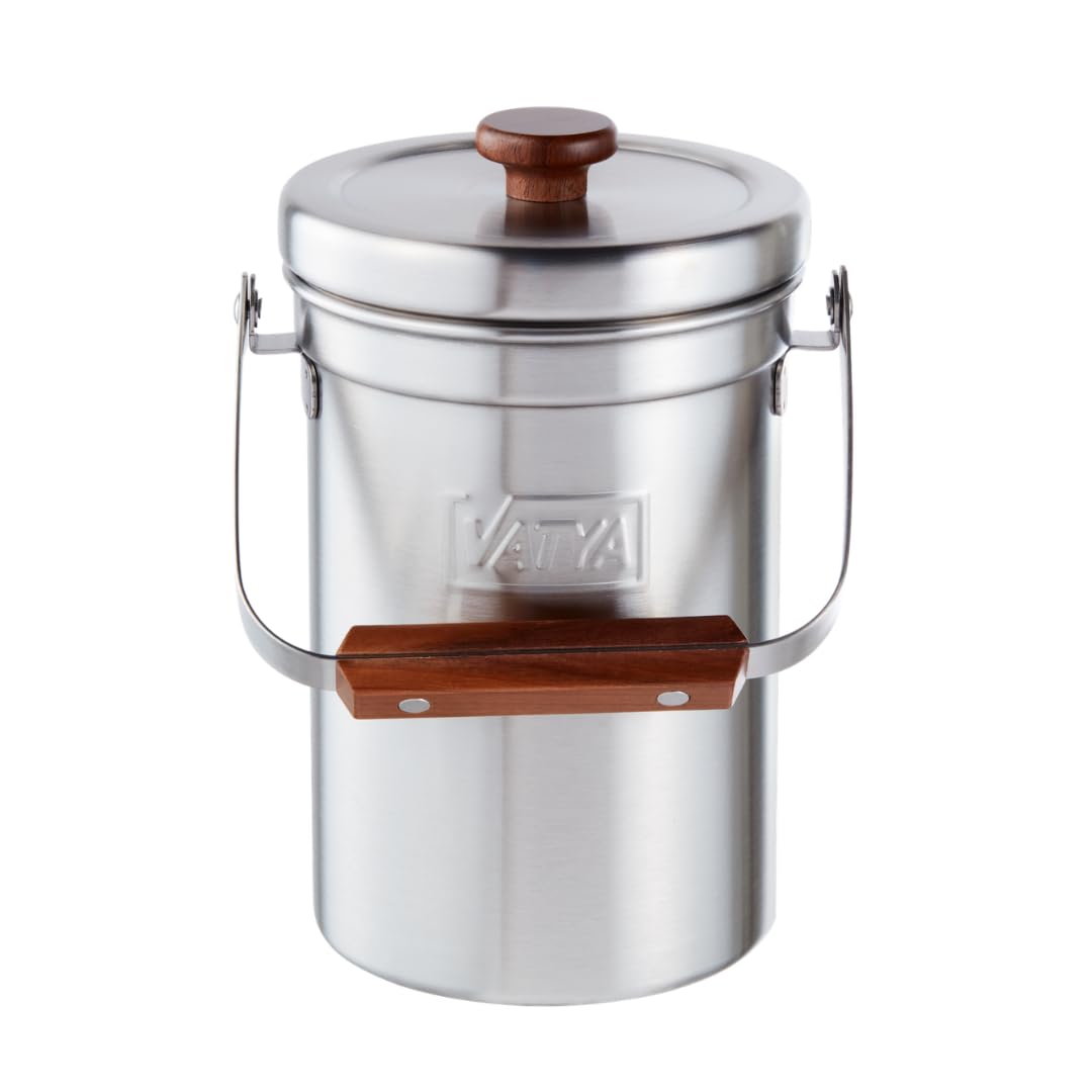 Vatya Stainless Steel Compost Bin