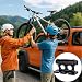Tbintul Fahrrad Vorderradgabel, Vielseitiger Fahrradgabel-Montageblock, Fahrrad Gabelhalterung, für sicheren Transport auf LKW, SUV und Anhängern.