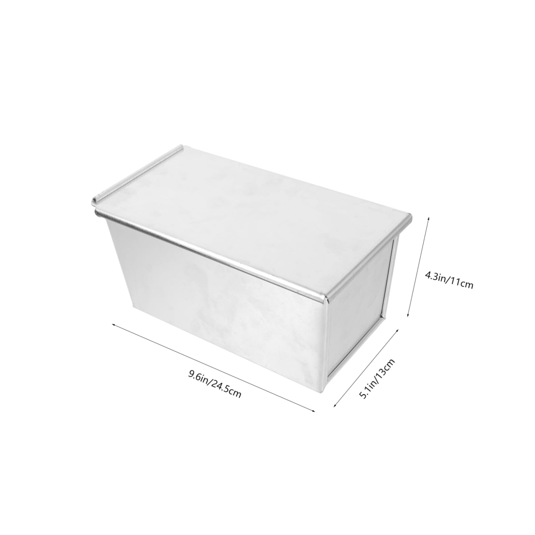 Moule à Pain en Alliage D'aluminium Antiadhésif avec Grand Volume et Conduction Rapide de Chaleur pour Cuisson Familiale et Boulangerie