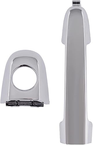 Door handle Right Chrome Front Rear Outside Door Handle Compatible With Kia Spectra Cerato Hatchback Koup 2009 2010 2011 2012 2013 Car Exterior