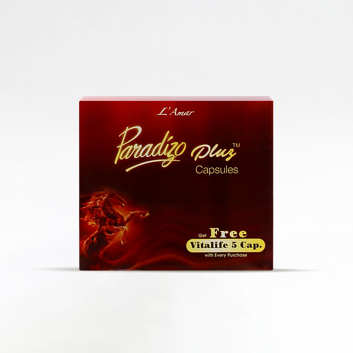 L’Amar Paradizo Pluz 10 Capsules + Vitalife 5 Capsules Combo Pack | Ayurvedic Men’s Wellness & Vitality Support Supplement (Pack of 3) — Amazon image 7