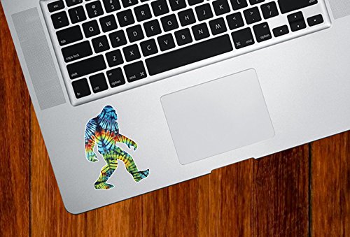 Sasquatch Computer Rainbow Tie Dye Sasquatch - Laptop | Macbook | Computer | Trackpad ...