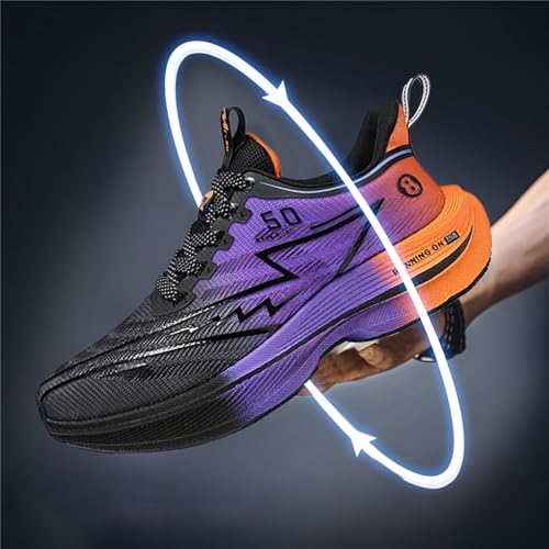 Men's Multi-Sport Outdoor Breathable Shoes Carbon Plated Board- Trail Running, Hiking, Tennis & Cross-Training Sneakers for Workouts & Casual Wear3
