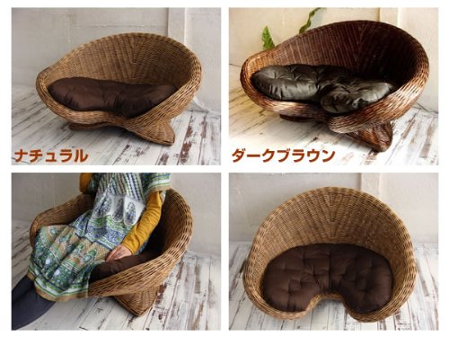 Amazon | アジアン家具 バリ家具 ♪ラタンメディケーションチェア 