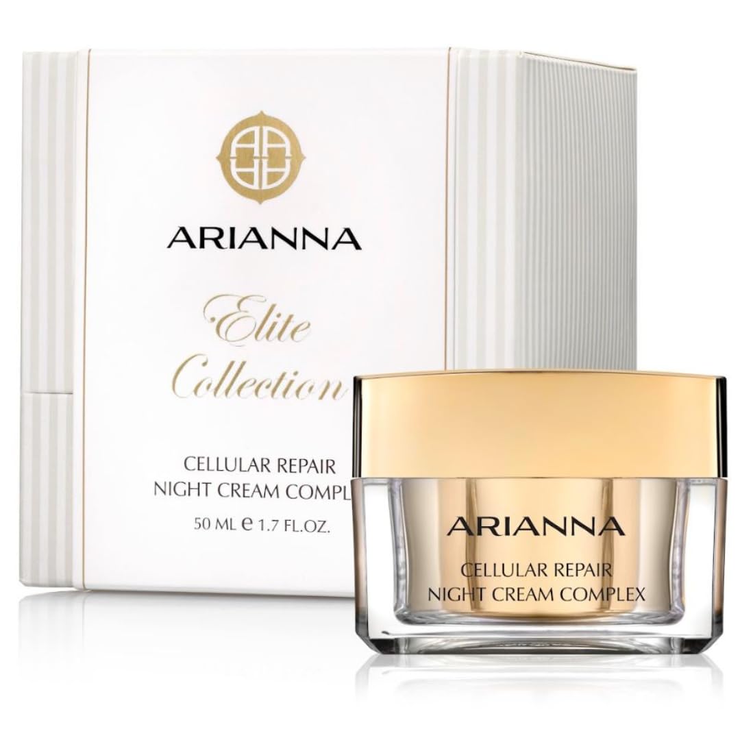 Arianna SkincareCellular Repair Night Cream Complex Natural Facial Creams Nourishes Skin Overnight Absorbs Quickly Long-lasting Vegan Night Cream