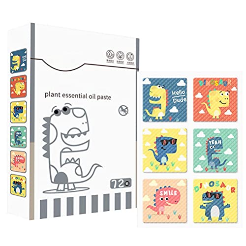 【72枚入】蚊除けシール 蚊よけシール 蚊よけパッチ 防蚊ステッカー 蚊除けシール 虫除けシール 虫きちゃダメ 天然物質 植物精油 安全性 貼り付け型 小型軽量 キャラクター 赤ちゃん 子供 大人 お年寄り 旅行 ガーデニング バーベキュー ハイキング 釣り