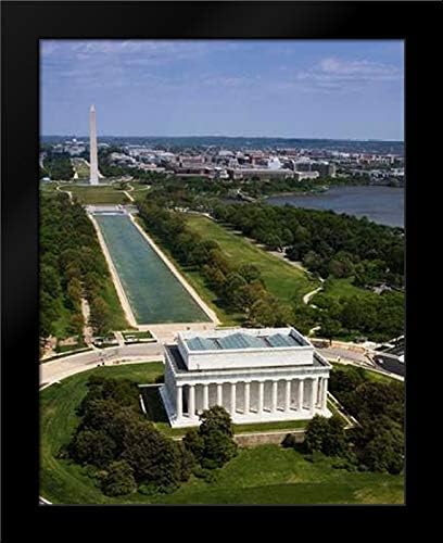 National Mall, Lincoln Memorial and Washington Monument, Washington D.C. Framed Art Print by Highsmith, Carol