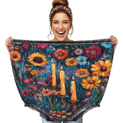 Culotte surdimensionnée Augenstern Mexico-Skull-Dead-Marigold slip géant humour