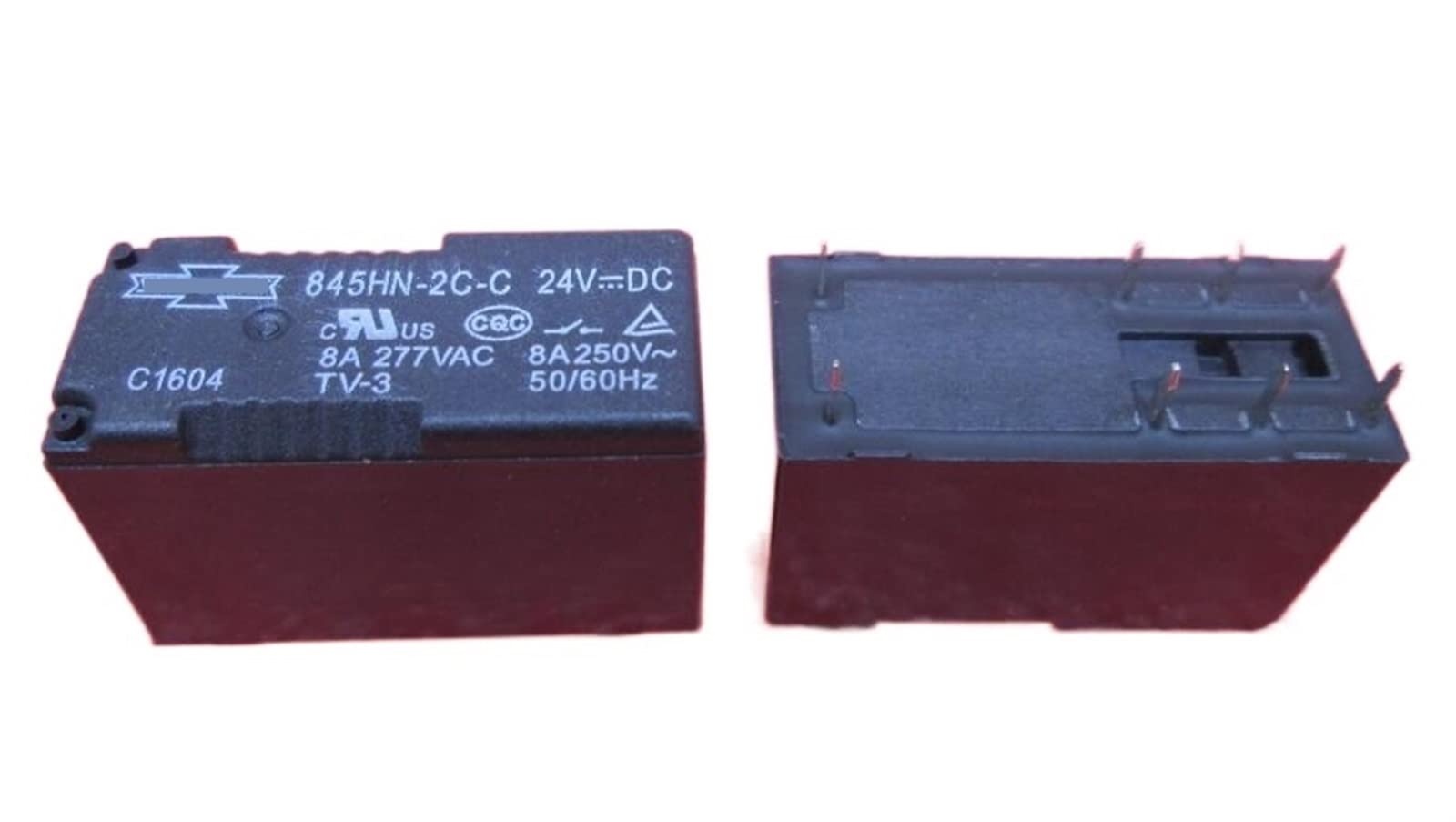 Relé 845HN-2C-C-24VDC componente electrónico 24v para PCB 3