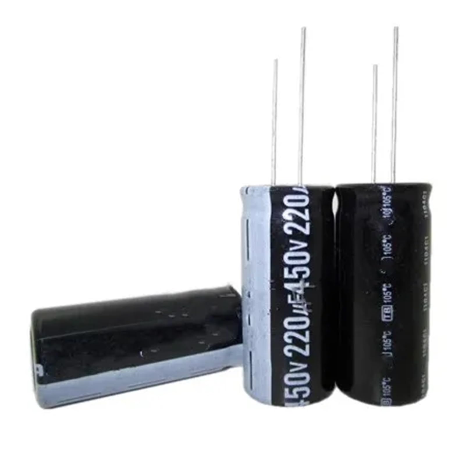 AARTERZZA 50PCS 220UF450V 220Uf 450V Aluminum Electrolytic Capacitor 18 * 50mm