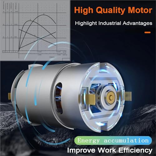 Motor integrado de 775 para taladro eléctrico con piñón resistente de 7 dientes 5