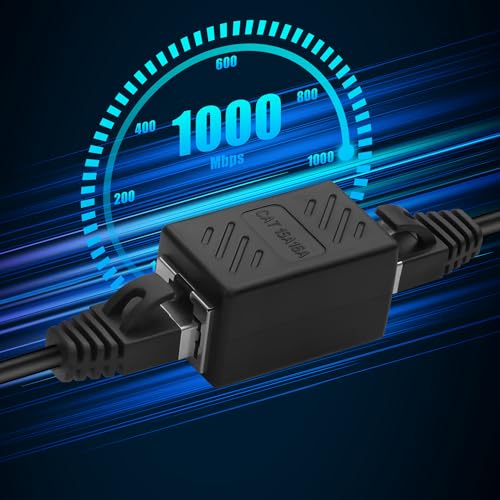 Conector Extensor Ethernet RJ45 Cat6 6 unidades miniatura 3