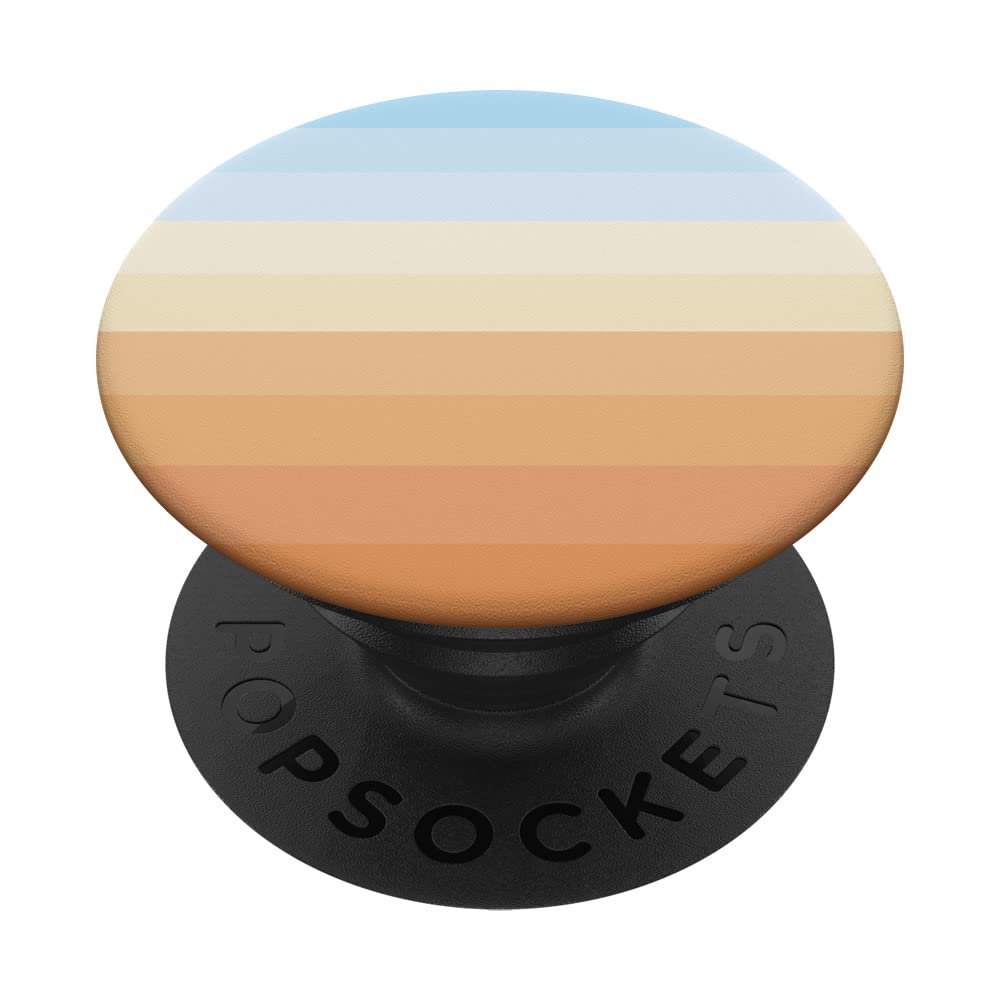 Colorful Striped Summer Design PopSockets Swappable PopGrip