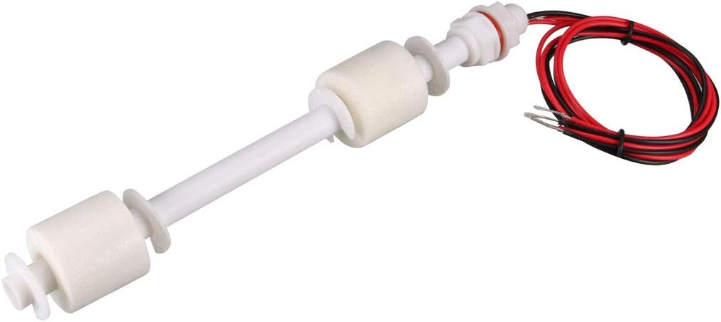 uxcell Magnetic Float Switch Water Float Ball for Water Pump Tank Liquid Water Level Sensor 165mm Length