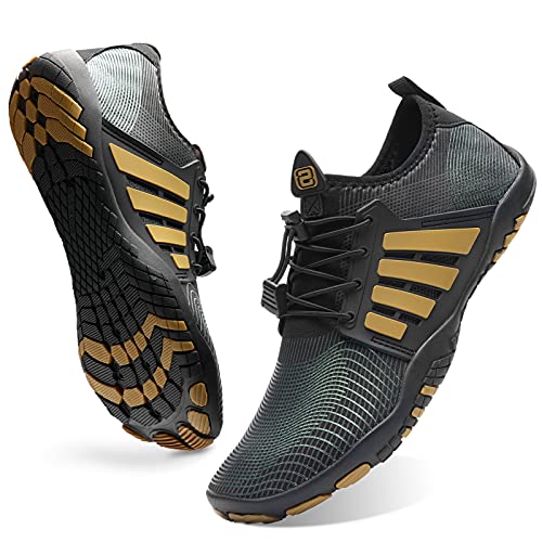 Image of WateLves Water Shoes Mens Womens Beach Swim Shoes Quick-Dry Aqua Socks Pool Shoes for Surf Yoga Water Aerobics
