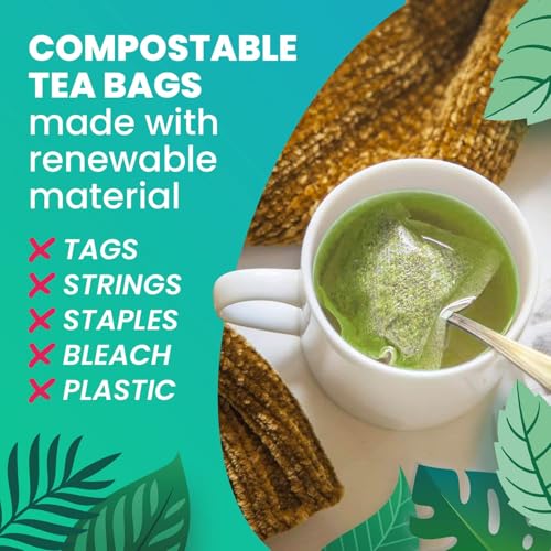 Image of Cederberg Tea Company Organic Nettle Leaf Tea - 30 Tea Bags | Organic Herbal Tea From Single Origin | Eco-Friendly Tea Bags | Non-GMO Caffeine Free Tea With Zero Sugar