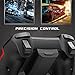 EasySMX PS3 Gaming Controller, Wireless 2.4G Gamepads with Vibration Fire Button Range up to 10m Support PC (Windows XP/7/8/10), Steam, PS3, Android, TV Box Portable Gaming Joystick