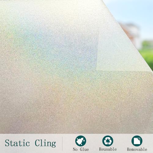 Vinilo decorativo de privacidad para ventana de 17.5" x 78.7" miniatura 6