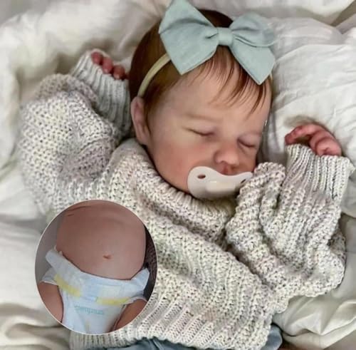 Muñeca Reborn Realista para Niñas de 20 Pulgadas miniatura 3
