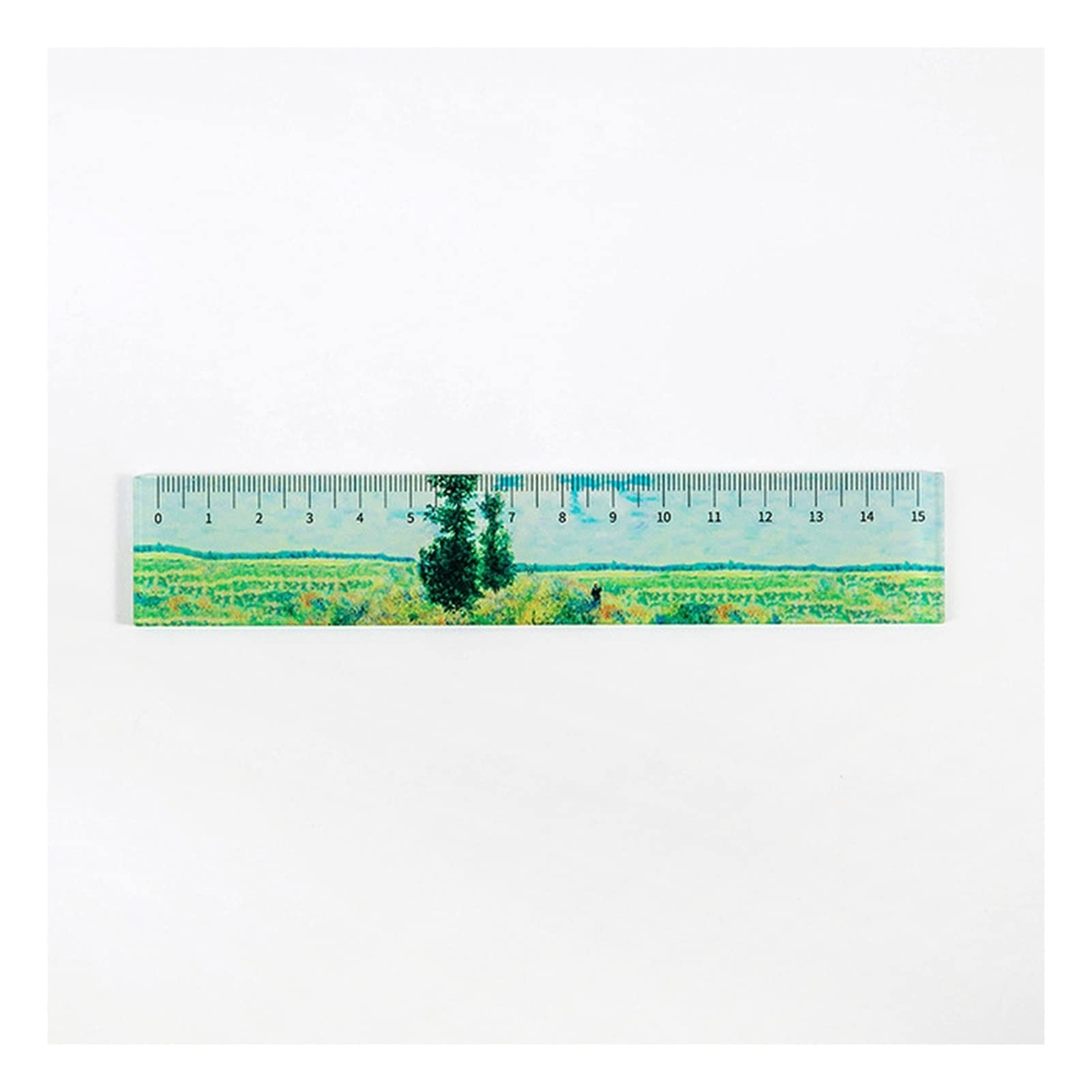 oiujhgCDS Rulers, 15cm Sewing Ruler Kawaii School Accessories Cute Stationery Supplies Drawing Set(7)