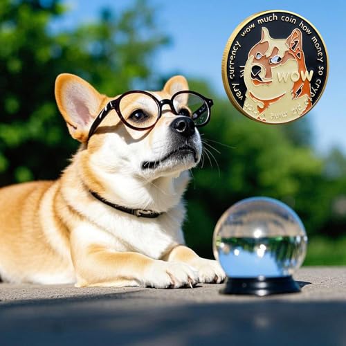 Dogecoin Doge Coin Crypto Dogecoin Token Doge Collectible Novelty for Sale Physical Souvenir Gift Metallic Replica Collectors Enthusiasts Gold-Plated Best Collectibles Engraved - Image 6