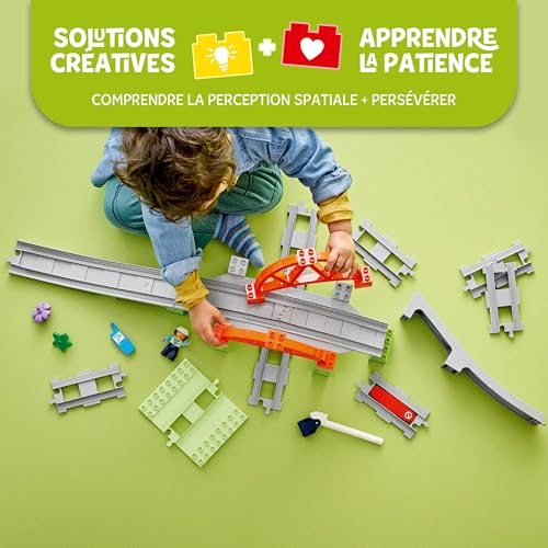 Lego Set D'extension: Les Rails Et Le Pont Du Train 10426 Lego La Boite - vue 5