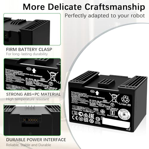 Image of 14.4V 3200mAh ABL-D2 Replacement Battery for iRobot Roomba i3 i4 i6 i7 i8 Series, Compatible with i3+ /i4+ /i7+ /i8+ ABL-D1 ABL-F