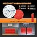 PROGOAL Gym Wall Paddings Basketball Court Wall Protection Pad - 2”Thick Foam Wall Mat Durable Protector for Wall-Mounted Basketball Hoops Garage Taekwondo（60