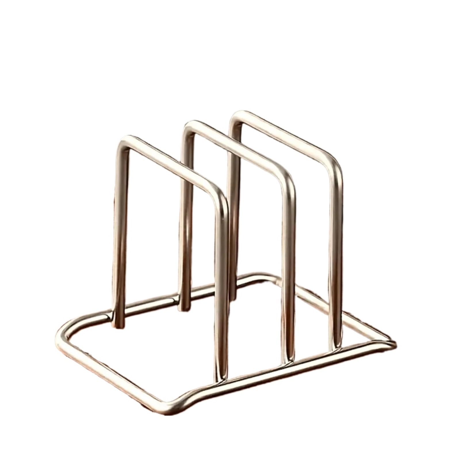 LYVQZPWLR Pot Lid Organizer Rack, Stainless Steel Pan and Pot Lid Holder Kitchen Rack Space Saving Cutting Board Stand