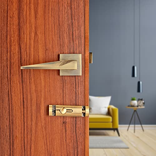 Image of LAPO Heavy Duty Mortise Lock for Door |Bathroom Storeroom and Balcony Door Lock with Bolt Latch and Pull Handle for Home and Office