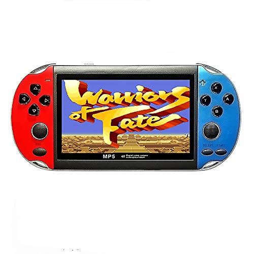 Linekong Portable Handheld Game Console Classic Retro Video Game Machine with 4.3 Inch HD Screen, Built-in Thousand Classic Games Support Arcade Games for GBA SFC GBS GB FC Games