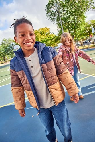 The Children's Place,Long Sleeve Thermal Henley Shirt,Medium (7/8)