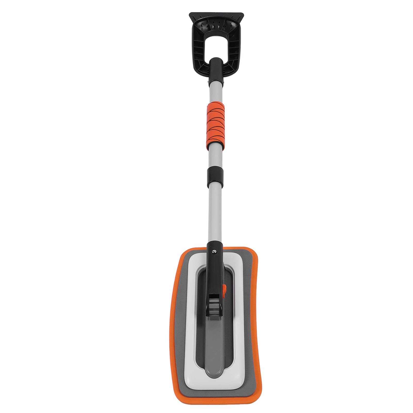 Wakects Raschietto per Ghiaccio per Parabrezza per Auto, in Lega di Alluminio, per Scopa da, con Manico Ergonomico in EVA, Design Leggero e Pieghevole, per Finestrini dell'Auto, Uso Domestico