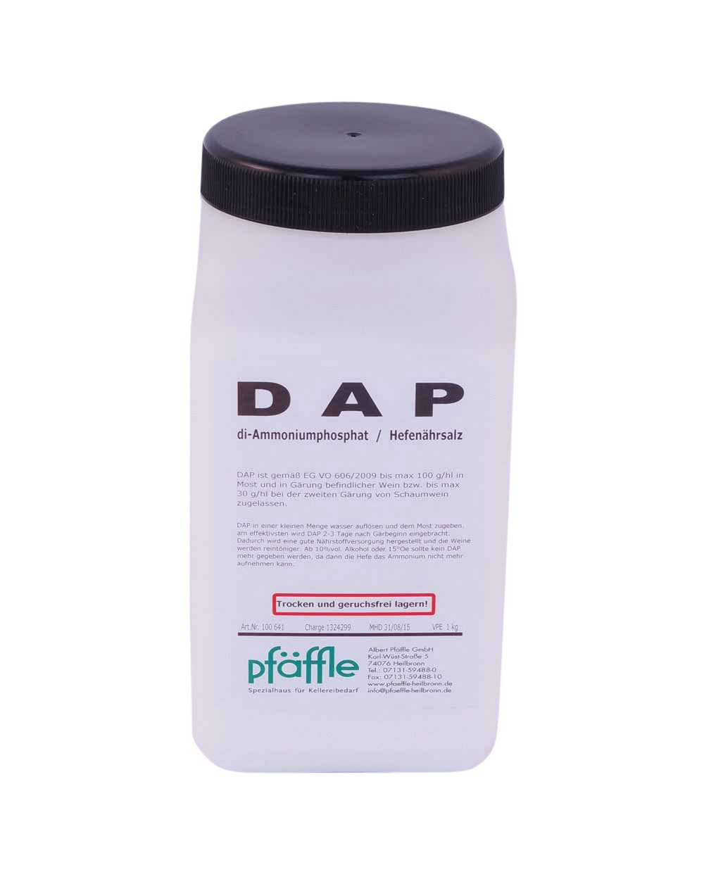 Albert's Premium Selection Hefenährsalz, Diammoniumphosphat, VPE 500 g und 1 kg (1)