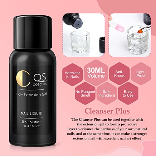 COSCELIA Kit Semipermanente Unghie 10pz Smalti