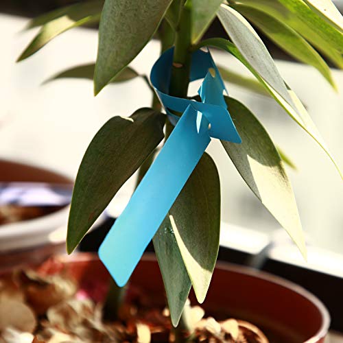 Kinjoek 1200 Pcs 6 Colors Plant Labels, Pvc Plant Tags For Garden Adjustable Waterproof Plant Tags #TOP6