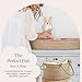 BEBE BASK Premium Baby Changing Basket - Artisan-Crafted Seagrass With Extra High Sides - Changing Basket for Baby Dresser - All Accessories Included - Complete Set for Nursery (Natural)