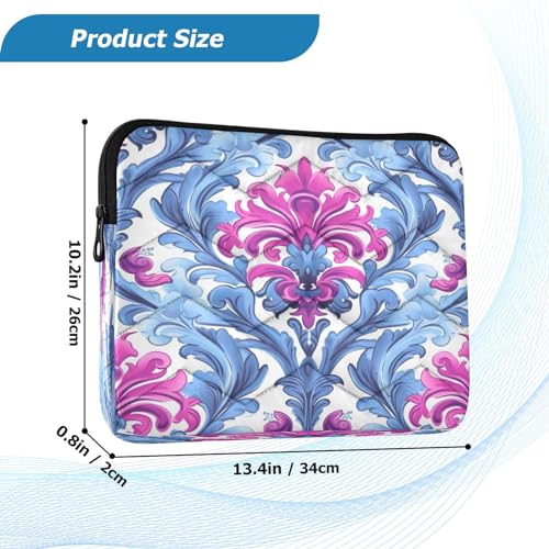 Funda para Laptop con Diseño Floral Damask para 13-14 Pulgadas miniatura 3